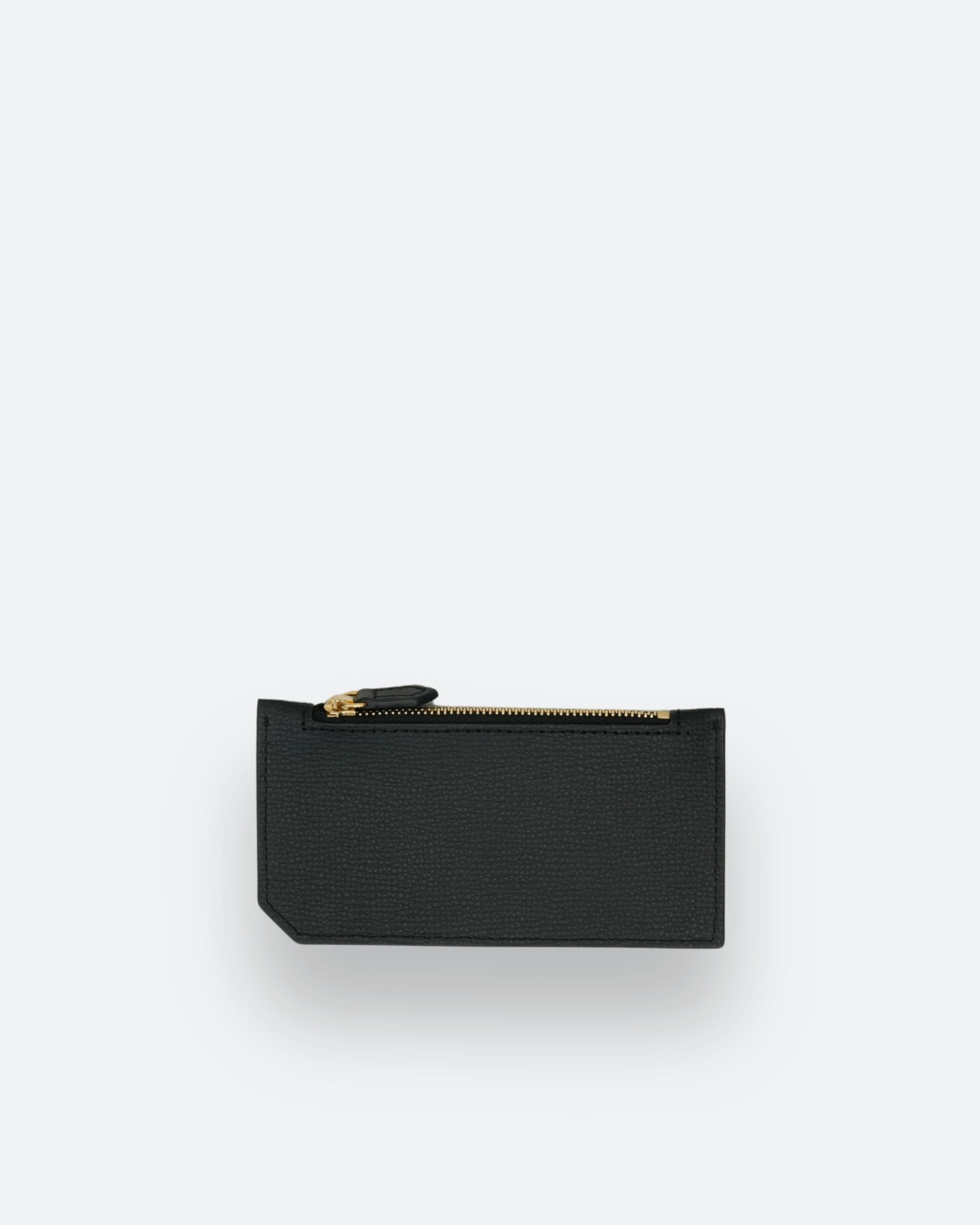 ALEMI Zurich | CARDHOLDER | Accessoires | Black | Pebbled Leather | Back