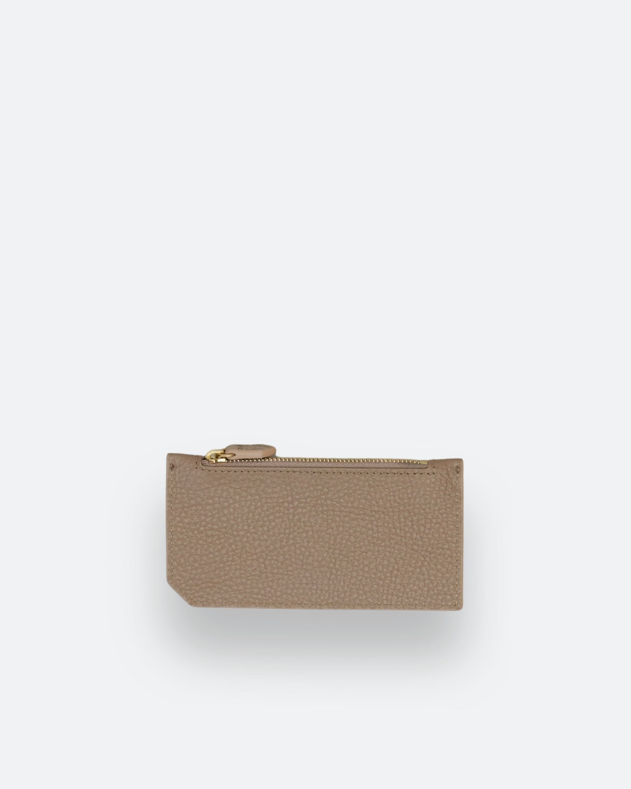 ALEMI Zurich | CARDHOLDER | Accessoires | Greige | Soft Grain Leather | Back