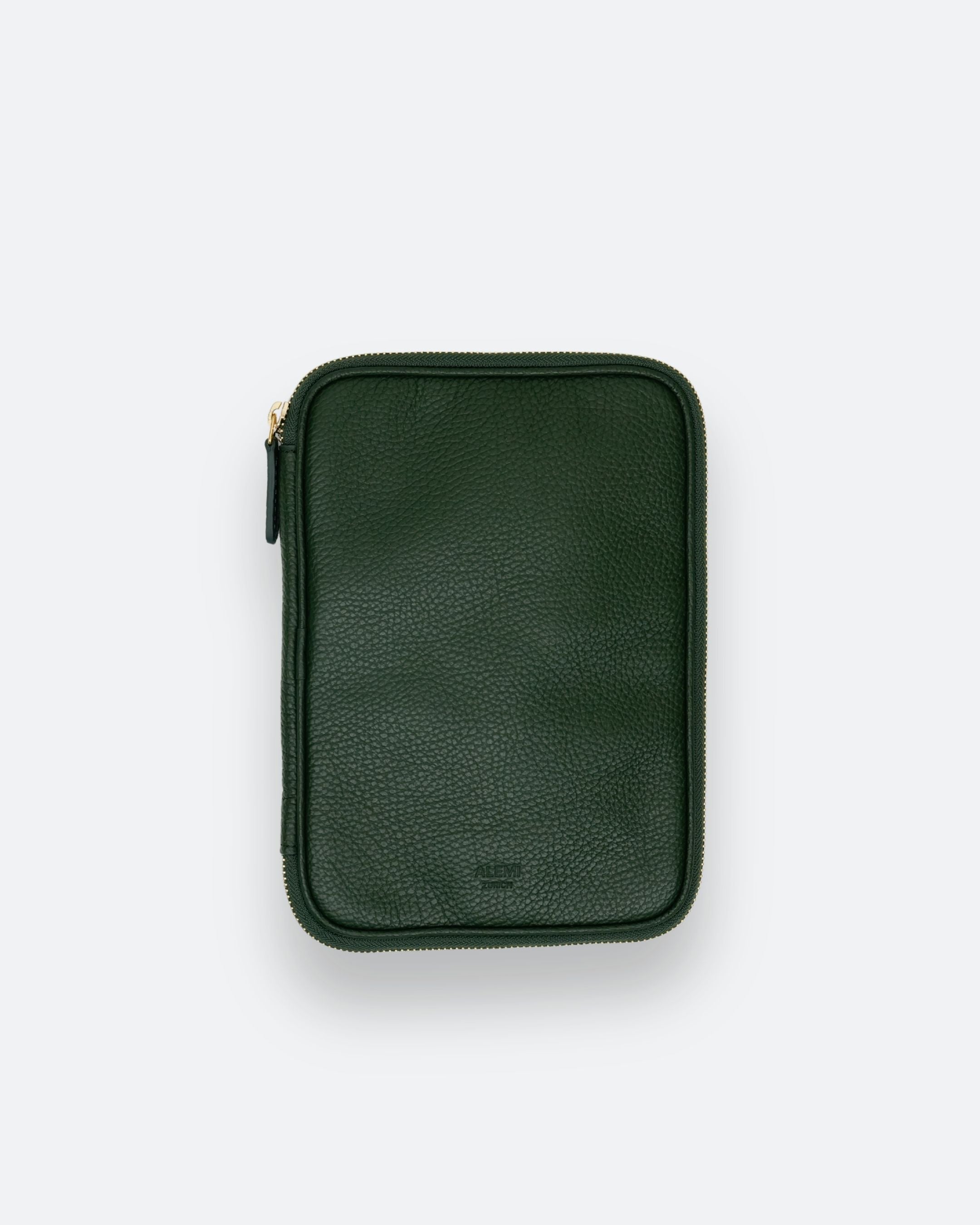 ALEMI Zurich | TECHNOPARK | Accessoires | Dark Green | Soft Grain Leather | Front